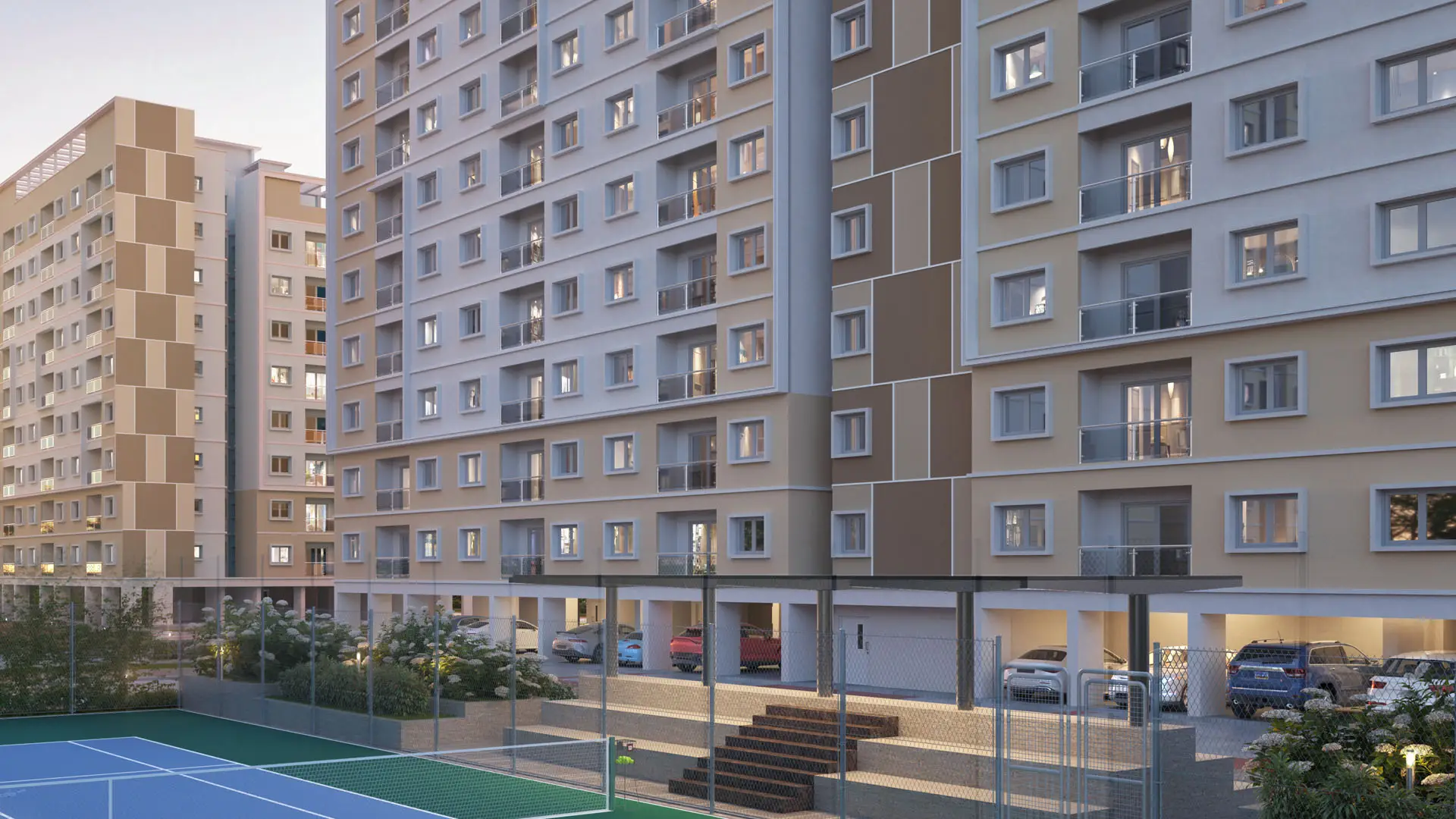Nambiar Millenia modern homes near Sarjapur Road