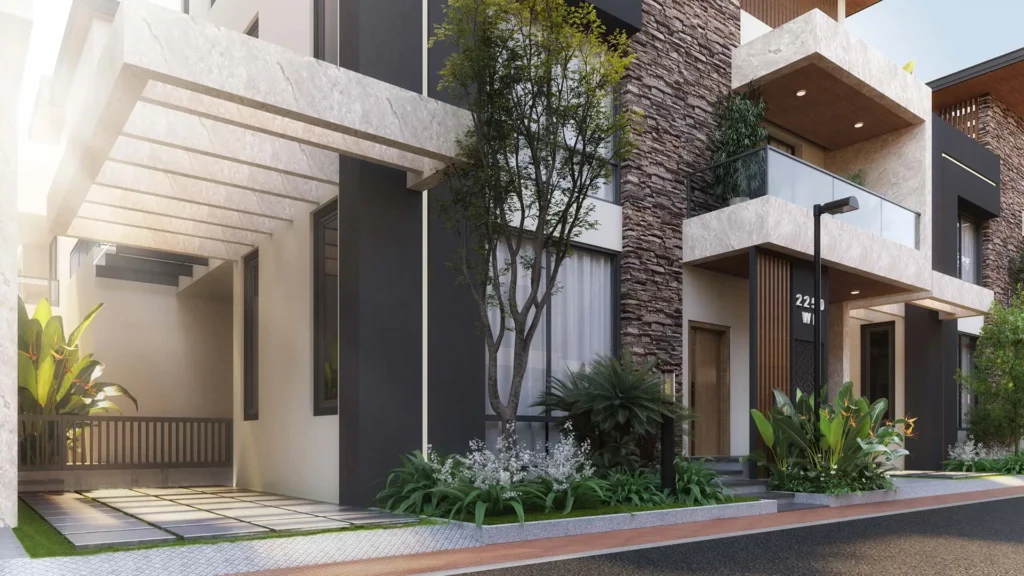 Nambiar Ellegenza Purple Crest Edition villas in Bangalore