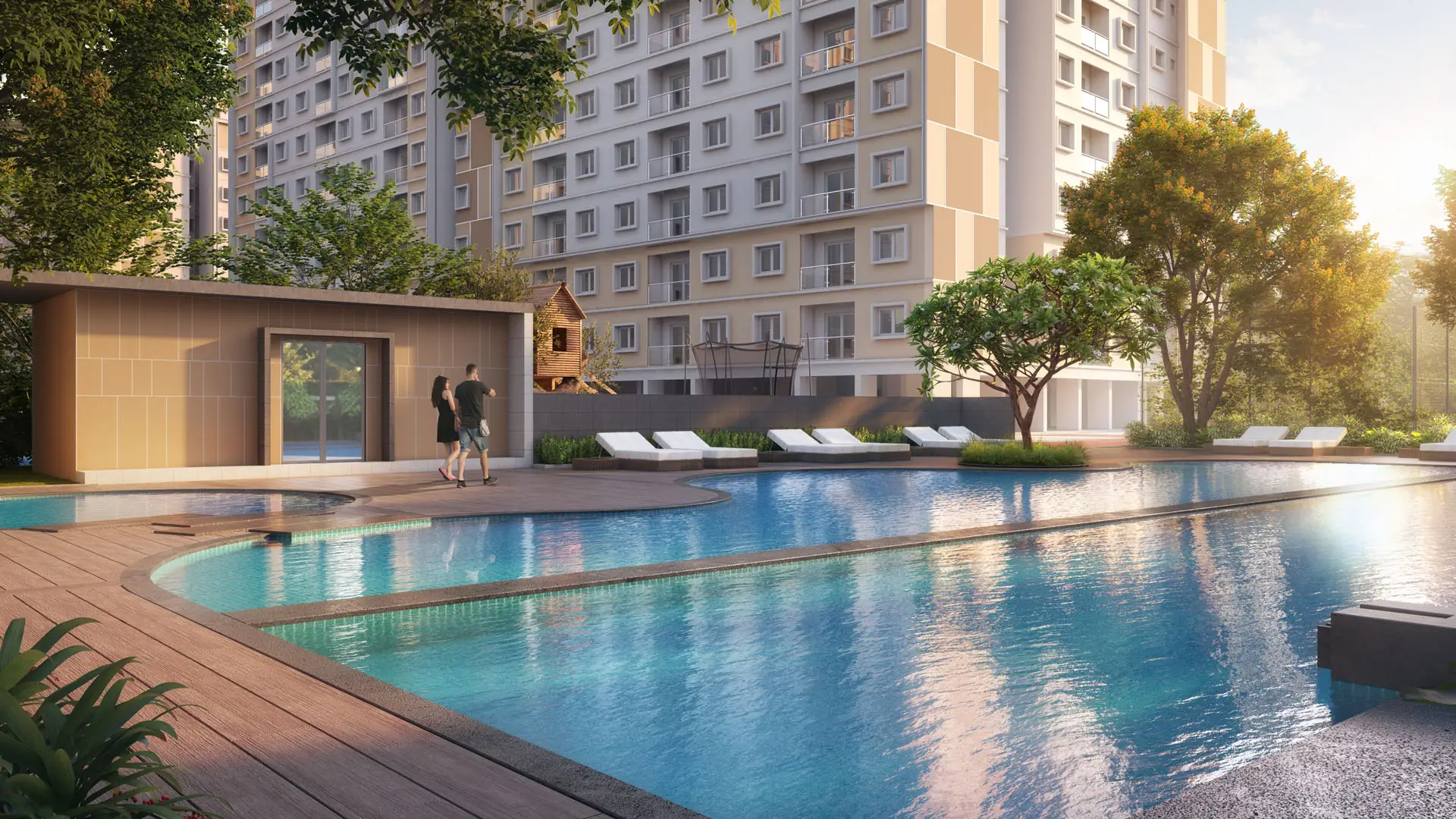 Nambiar Millenia residential community in Bangalore